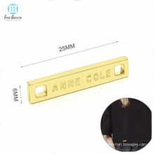 Metal Logo Tag Label for Clothes